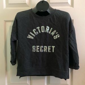 Victoria’s Secret XS Oversized Sweatshirt Top